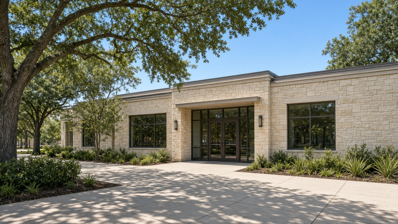 Daylight exterior of the Southwest Parkway suite